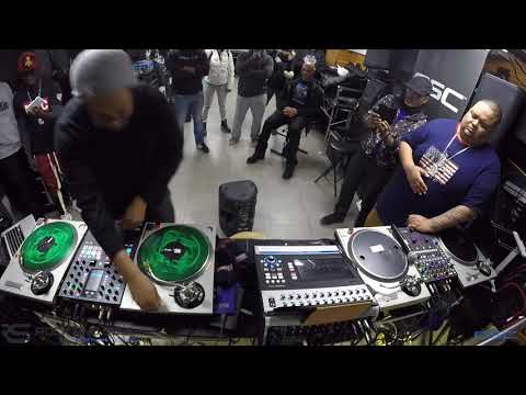 DJ Precision at the 2018 Rock & Soul and QSC DJ Battle