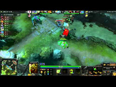 Na'Vi vs DK - Game 1, Winner Bracket Quarter Finals - The International - English Commentary