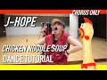 j-hope 'Chicken Noodle Soup (feat. Becky G)' CHORUS Dance Tutorial | With Mirror [Charissahoo]