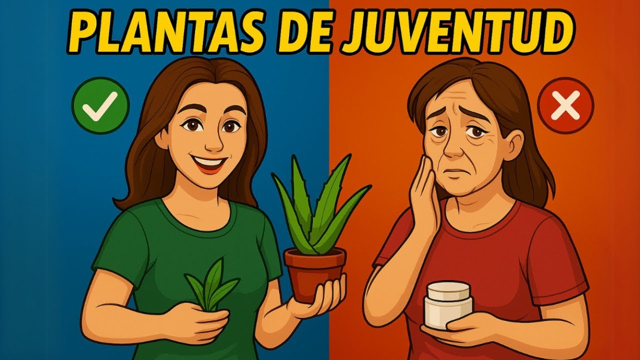 RECUPERA TU JUVENTUD con estas 5 PLANTAS que estimulan tu colágeno