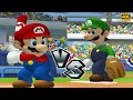 Mario Superstar Baseball Team Luigi Vs Team Mario 4K
