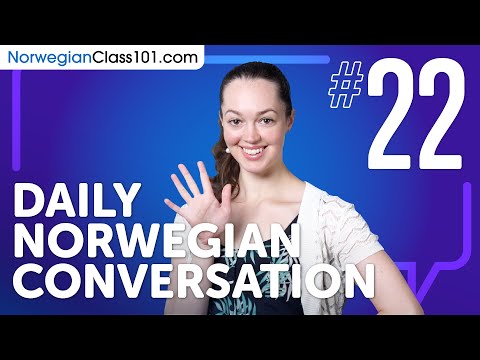 How to Give Simple Explanations About Familiar Places in Norwegian | Daily Conversations #22