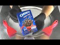 ASMR OREO Wafer Roll With Strawberry Flavor Ice Cream Rolls Relaxing ASMR Food Recipe To Calm