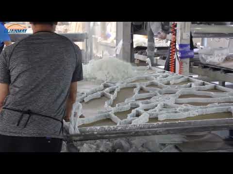 How to produce calacatta quartz slabs?