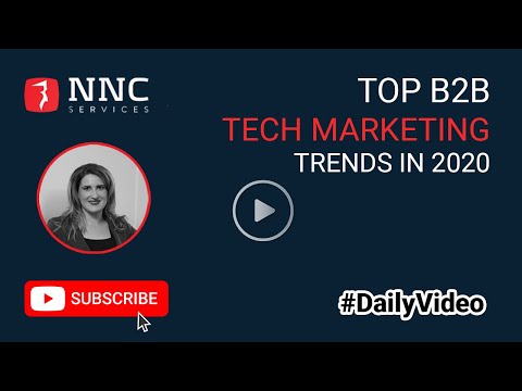 Top B2B Tech Marketing Trends in 2020
