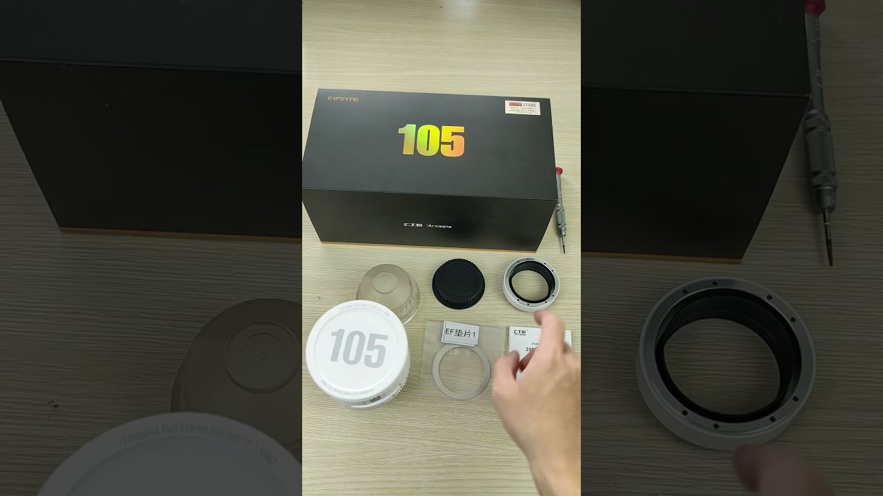Video 7Artisans 105mm T2.1 – Cine Lens Infinte Vision for Full-Frame – Có tặng thêm ngàm
