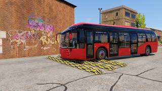 Truck vs Speed bumps | BeamNG Drive section 1