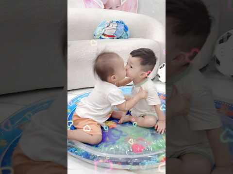 Papaya Unexpectedly Kisses Zino - Zino's First Kiss #embezino #dudufamily