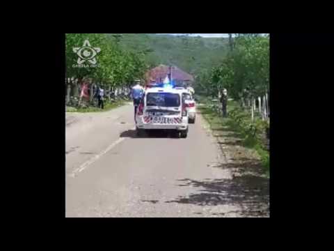 Accident Salaj minor pe bicicleta lovit de masina Garbou - Cernuc 22 05 2017