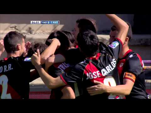 Gol de Chori Domínguez (0-1) en el Real Valladolid - Rayo Vallecano Jornada 6