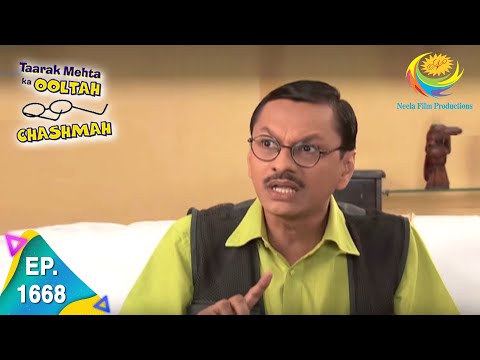 Taarak Mehta Ka Ooltah Chashmah - Episode 1668 - Full Episode