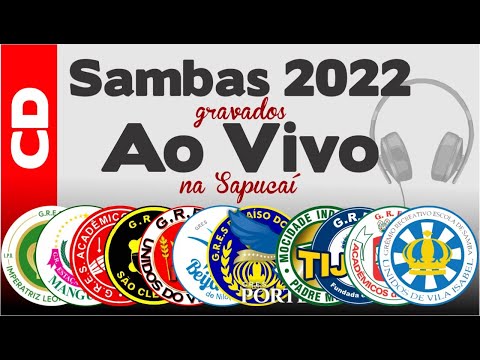 CD Sambas de Enredo 2022 ao vivo - Áudios do desfile oficial - #aud22