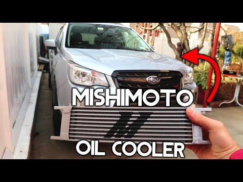 MISHIMOTO OIL COOLER INSTALL! | 2014 - 2018 SUBARU FORESTER XT / 2015 - 2019 SUBARU WRX