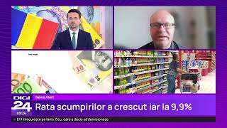 Inflaţia a crescut la 9,9% în martie. Păun: „Cea mai mare parte a problemei vine din interior”