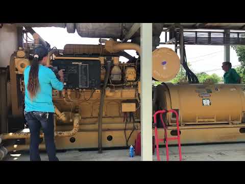 1100kW Caterpillar 3512C generator set ID# 101541