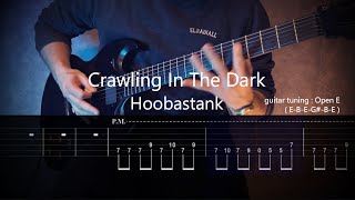 Hoobastank - Crawling In The Dark (Instrumental)【Guitar TAB】【Guitar cover】【ギター練習用】【ギタータブ譜】