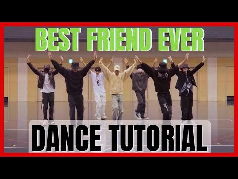 NCT DREAM - 'Best Friend Ever' Dance Practice Mirrored Tutorial (SLOWED)