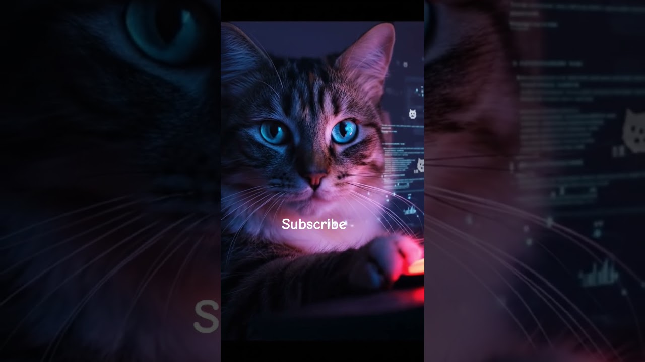 DON'T PRESS IT! 🛑 Wait for the end... #FunnyCats #PlotTwist #ShortsFeed #AIArt