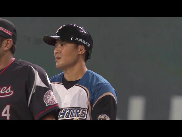 【1回裏】ファイターズ・田中賢の勝負強さ!! ベテランの確かな一打で勝ち越し!! 2018/10/11 F-M