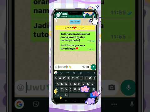 Tutorial Cara Chat Orang Balasan Otomatis •Whatsmock | Semoga bermanfaat! #whatsmock #tutorial  #fyp
