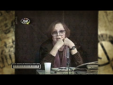 Magia seratelor muzicale Iosif Sava cu Leopoldina Bălănuță (@TVR Cultural)