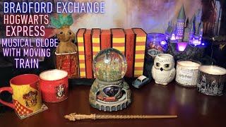 HARRY POTTER | BRADFORD EXCHANGE- HOGWARTS EXPRESS MUSICAL GLOBE WITH MOVING TRAIN