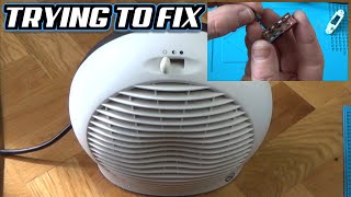 Trying to FIX: Faulty Electric FAN HEATER No Power