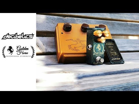 Decibelics Golden Horse Professional Overdrive 2021 Hammered Green image 8