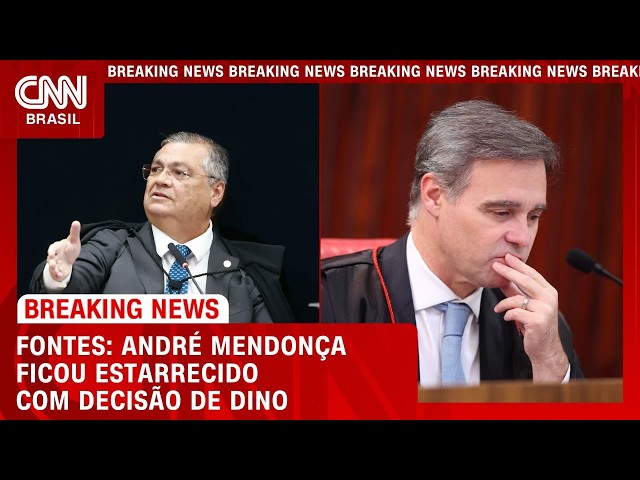 André Mendonça ficou surpreso com decisão de Dino, apontam fontes | LIVE CNN