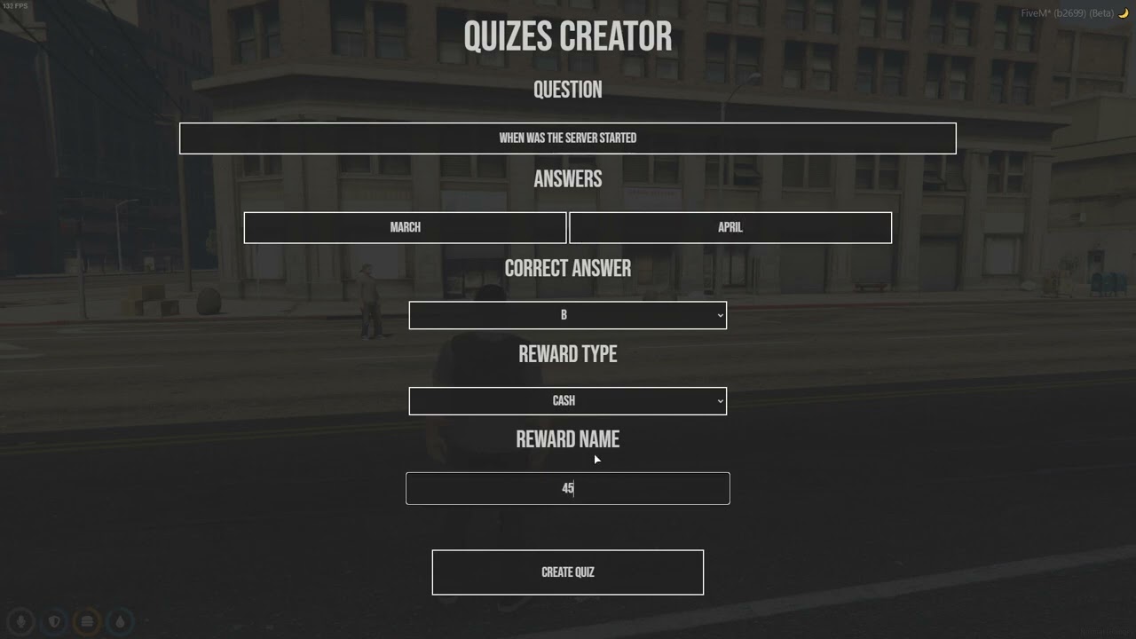 [ESX/QB] - Quizzes Creator thumbnail 2