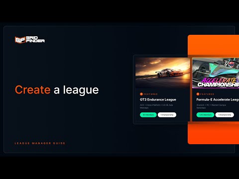 Create Your First Sim Racing League