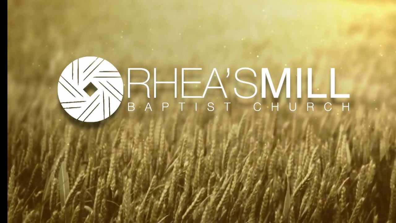 Rhea's Mill Sunday - March 3, 2024 - Ephesians 4:28 - Bo Thompson