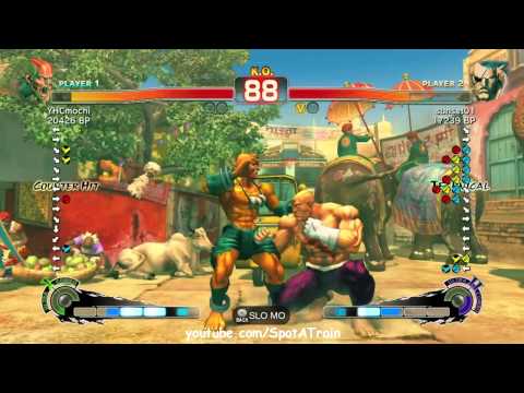 SSF4 - YHCmochi (Dhalsim) vs. sunset01 (Sagat)