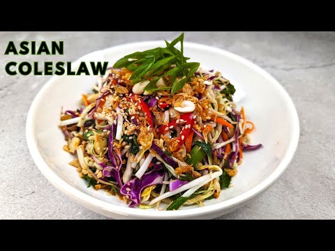 Asian Coleslaw | Asian Salad Dressing Recipes | Berry Berry Life