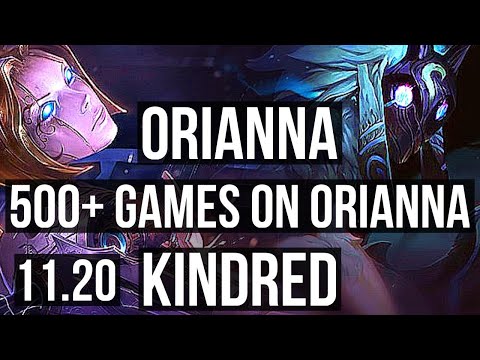 ORIANNA vs KINDRED (MID) | 5/1/13, 500+ games, 900K mastery | EUW Master | v11.20