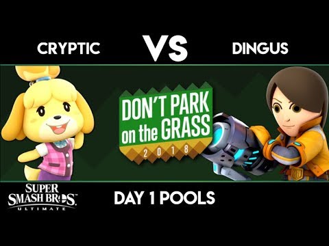 Don't Park on the Grass 2018 - Cryptic vs Dingus - Ultimate Pools