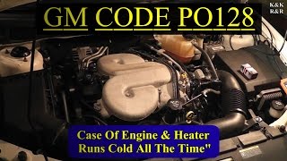 PO128 2006 Pontiac G6 GTP 3.9L V6 PT1 Diagnosis & Replace Coolant Temp Sensor/Fan Switch Retest