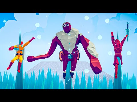 PUT ON ICE PEAK EVERY UNIT - Totally Accurate Battle Simulator TABS