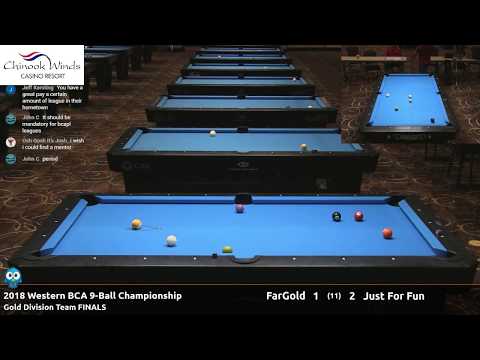 FarGold vs Just for Fun - 2018 Western BCA 9-Ball