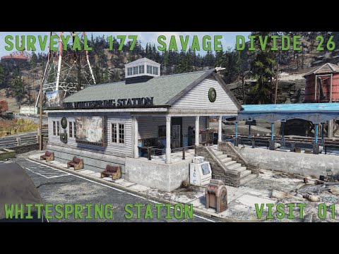 Fallout 76 Surveyal Project 177 - Savage Divide 26 - The Whitespring Station