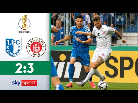 1. FC Magdeburg - FC St. Pauli | Highlights - DFB-Pokal 2021/22 | 1. Runde