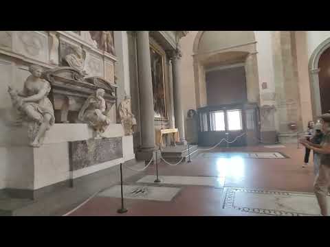 Firenze, Basilica Santa Croce, Tomba di Michelangelo and Galileo Galilei, 14.09.2022