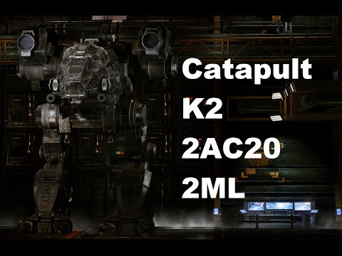 MechWarrior Online CPLT-K2 "Fatcata" (2x AC20, 2x ML, STD200)