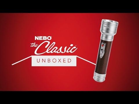 NEBO Unboxed: The Classic - Modern LED Flashlight Technology in a Classic Design