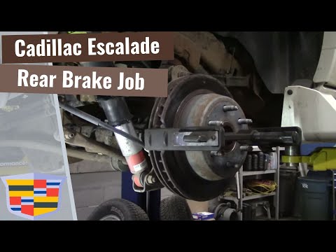 Cadillac Escalade (Chevy Tahoe): Rear Brake Job