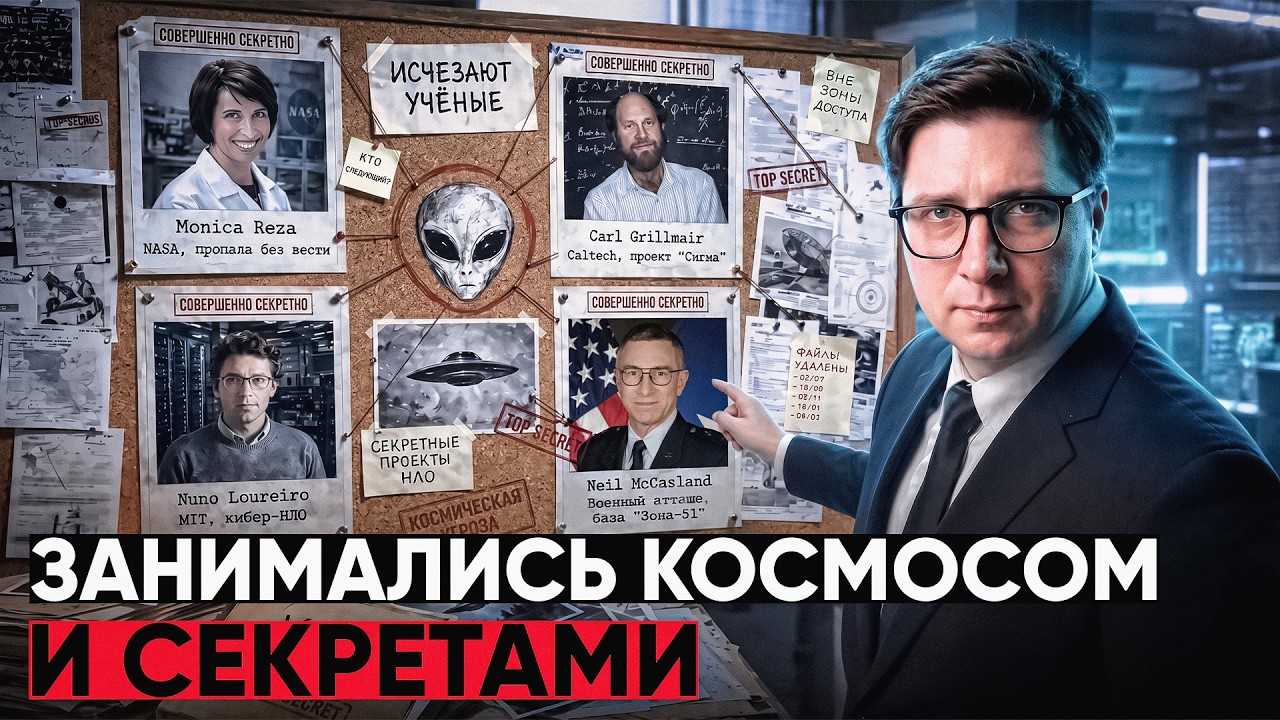 Исчезают ученые из секретных проектов. Причем тут НЛО и наука (исправленная ?