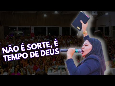 NÃO É SORTE, É TEMPO DE DEUS | Rafaela Nascimento.