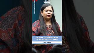 SOCIETY’S SALIENT FEATURES = 2 QUESTIONS EVERY YEAR!