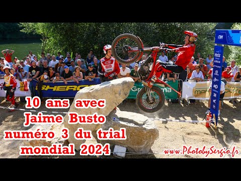 10 ans avec Jaime Busto, numéro 3 du trial mondial 2024
