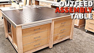 Why didn't I build this sooner? // Woodworking assembly table